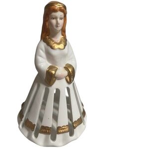 Vintage Christmas Angel Napkin Holder Lady